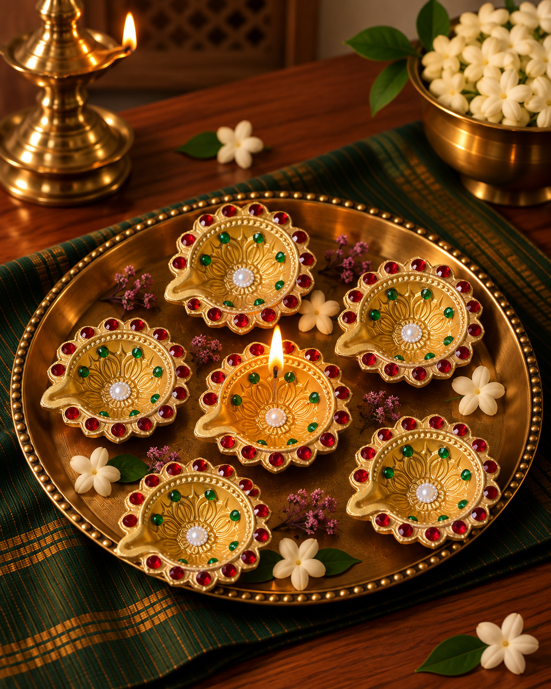 Diwali Special Ratna Lotus Diya