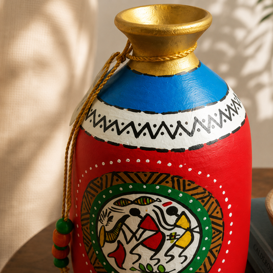Madhubani Traditional Art - Madhubani - 8 Inch (Multiple colour)