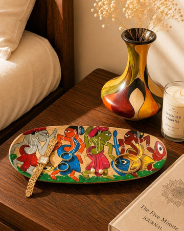 Wooden Pattachitra - Tray