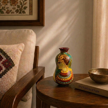 Handcrafted Terracotta Pottery (Egyptian Inspired Man)