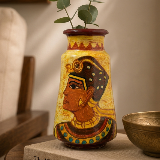 Handcrafted Terracotta Pottery (Egyptian Inspired Man)