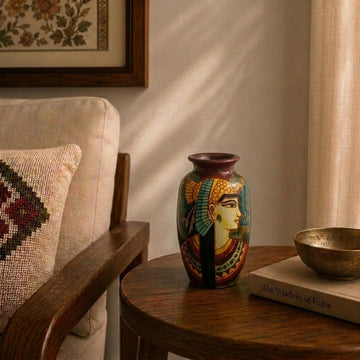 Handcrafted Terracotta Pottery (Egyptian Inspired Lady)