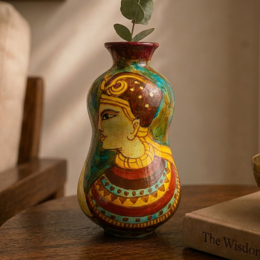 Handcrafted Terracotta Pottery (Egyptian Inspired Man)