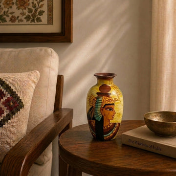 Handcrafted Terracotta Pottery (Egyptian Inspired Lady)