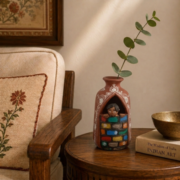Window Pottery(slight variations in design may occur due to the handmade nature of the product)