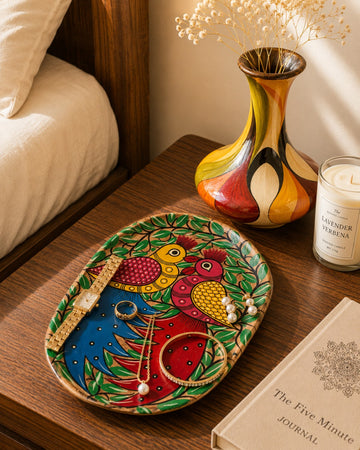 Wooden Pattachitra - Tray