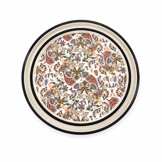 Wabi-Sabi Speckled Ceramic Salad Bowl