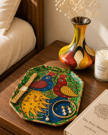 Wooden Pattachitra -Tray