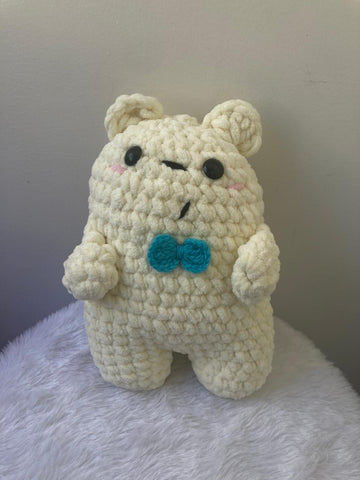 Crochet Toys - Bear (White)
