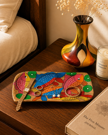Wooden Pattachitra - Tray