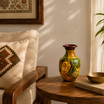 Hand-Painted Terracotta Pottery