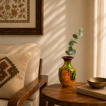 Hand-Painted Terracotta Pottery