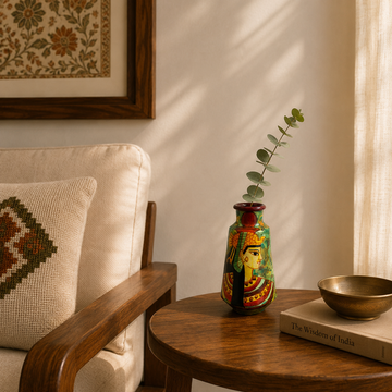 Hand-Painted Terracotta Pottery