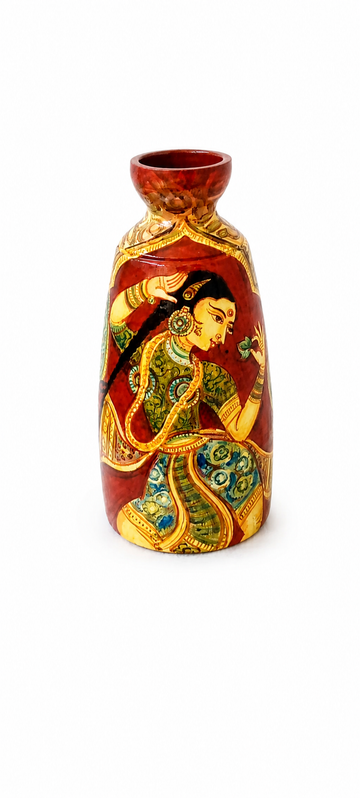 Jain Art - 12 inch - bigger width - Jain Art / Lady sclupture painting