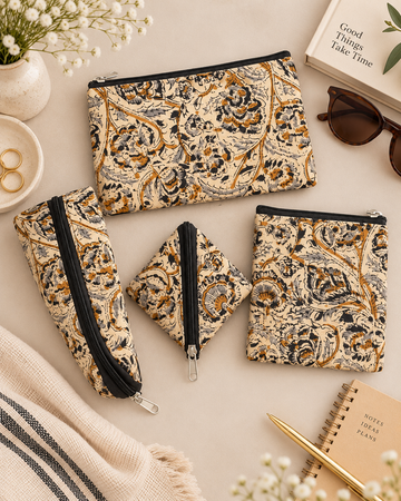 Everyday Essentials- Set of Four Multi Purpose Pouches