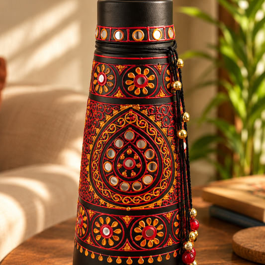 Aabha – Lippan Art Vase