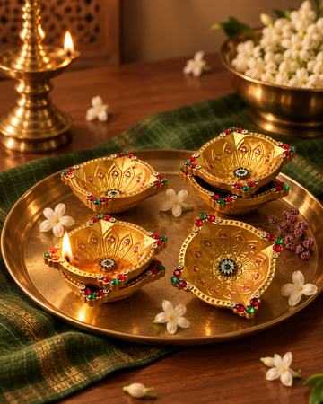 Mridula Diya — Set of 12 Pieces