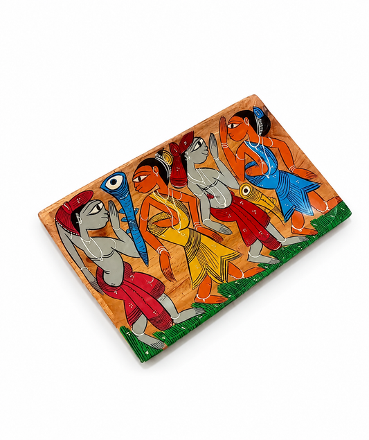 Wooden Pattachitra - Tray