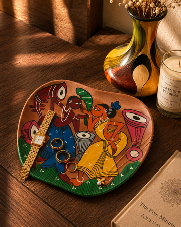 Wooden Pattachitra - Tray