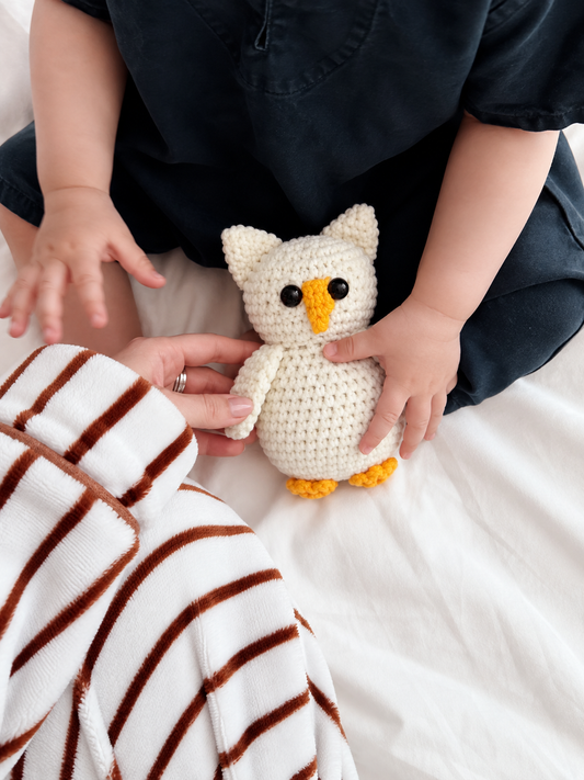 Handcrafted Mini Crochet Soft Toy (4 Ply Cotton Yarn)