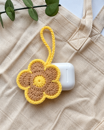 Handcrafted Earpod Cover- Flower