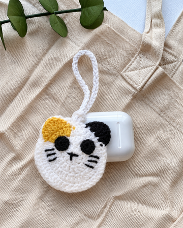 Handcrafted Earpod Cover- Cat