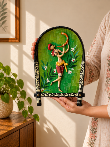 Handmade Bamboo Kulo Soop - Standing Man