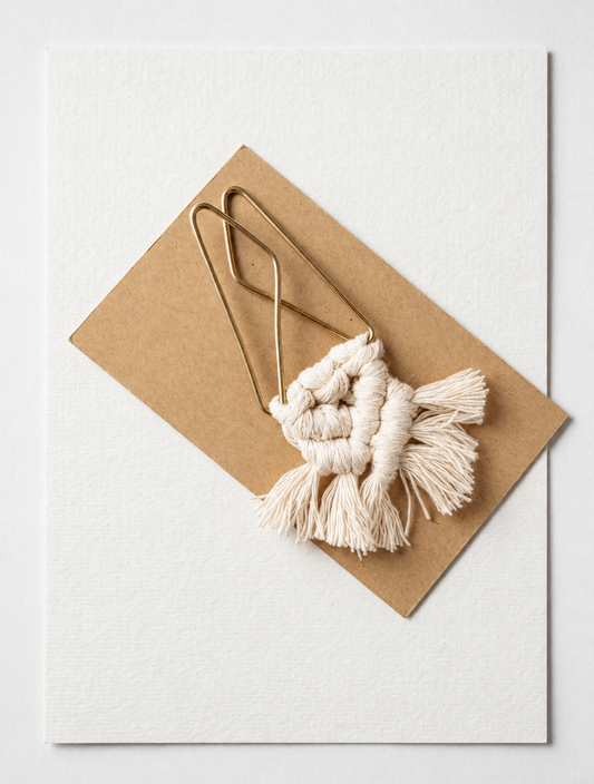 Threaded Tassel Bookmarks
