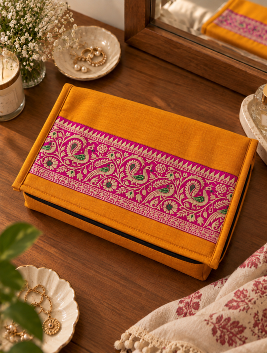 Aabhushan – Handcrafted Jewellery Organizer Bag