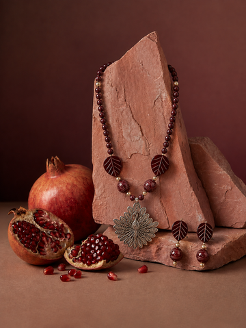 Peacock Necklace Set