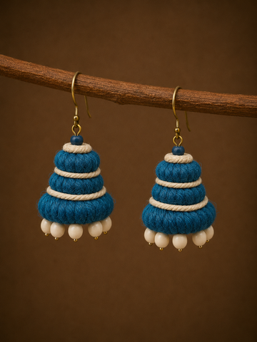 Medium Jute Jhumka - Multiple Designs