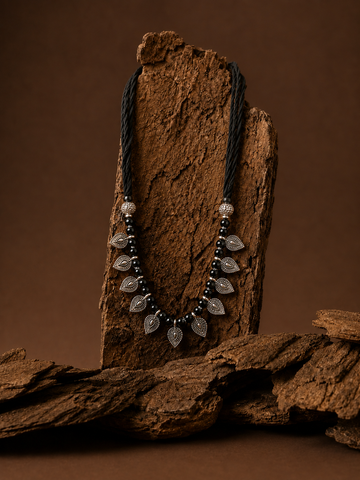 Leaf Designed Necklace [KFLB192]