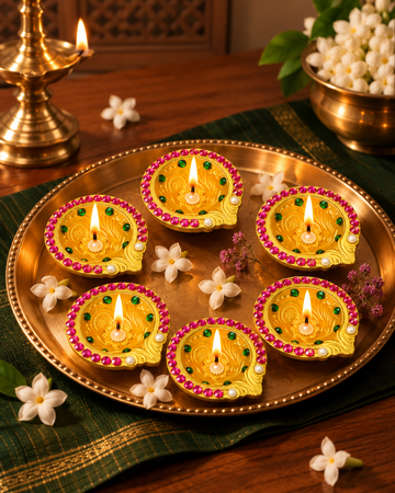 Ruby Glow — Set of 12 Pieces