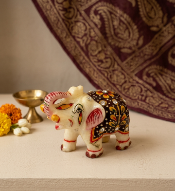 White Marble Elephant