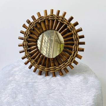 Bamboo Decorative Mirror