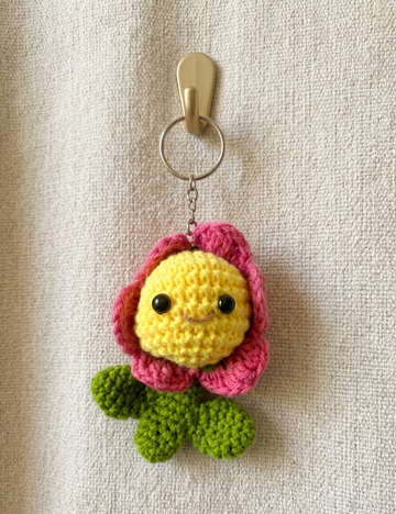 Crochet Keychain - Flower
