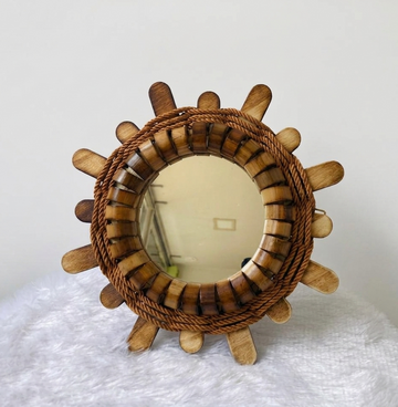 Bamboo Decorative Mirror