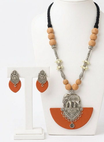 Fabric Jewellery set - Multiple Designs