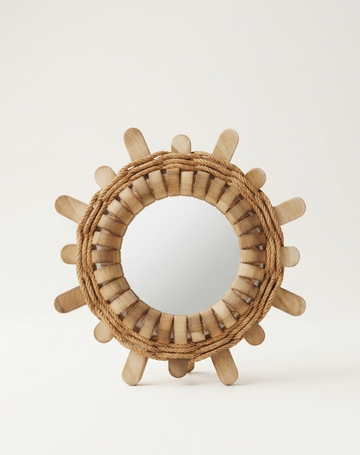 Bamboo Decorative Mirror
