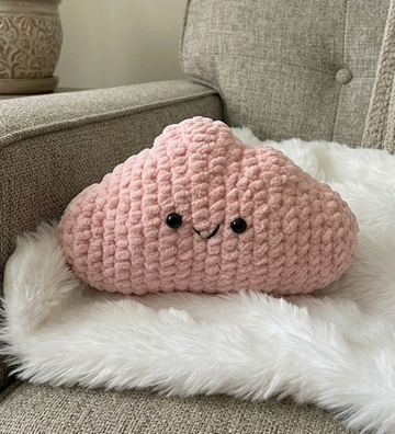 Crochet Toys - Cloud (Pink)