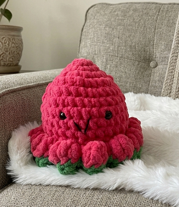 Handcrafted Crochet Reversible Octopus