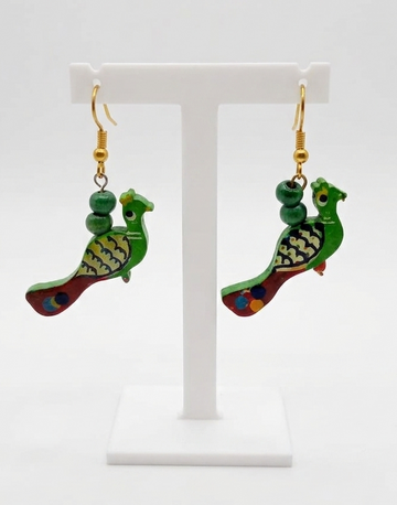 Handcrafted Bird Earrings