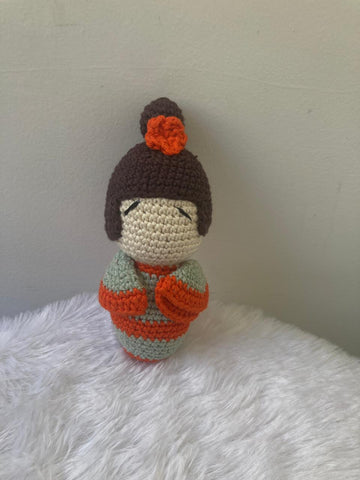 Crochet Toys - Japanese Doll
