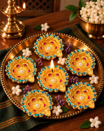 Aqua Gleam — Set of 12 Pieces