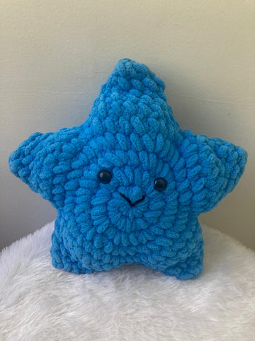 Crochet Toys - Star (Blue)