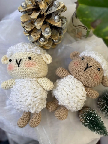 Charms - White sheep