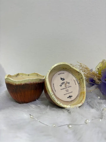Pottery Candles - Coconut