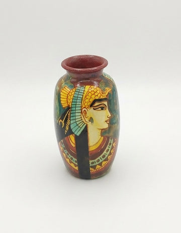 Hand-Painted Terracotta Egypt Art Pattern Pottery