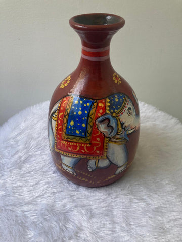 Hand-Painted Terracotta  Pottery