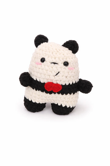 Handcrafted Crochet Panda Soft Toy